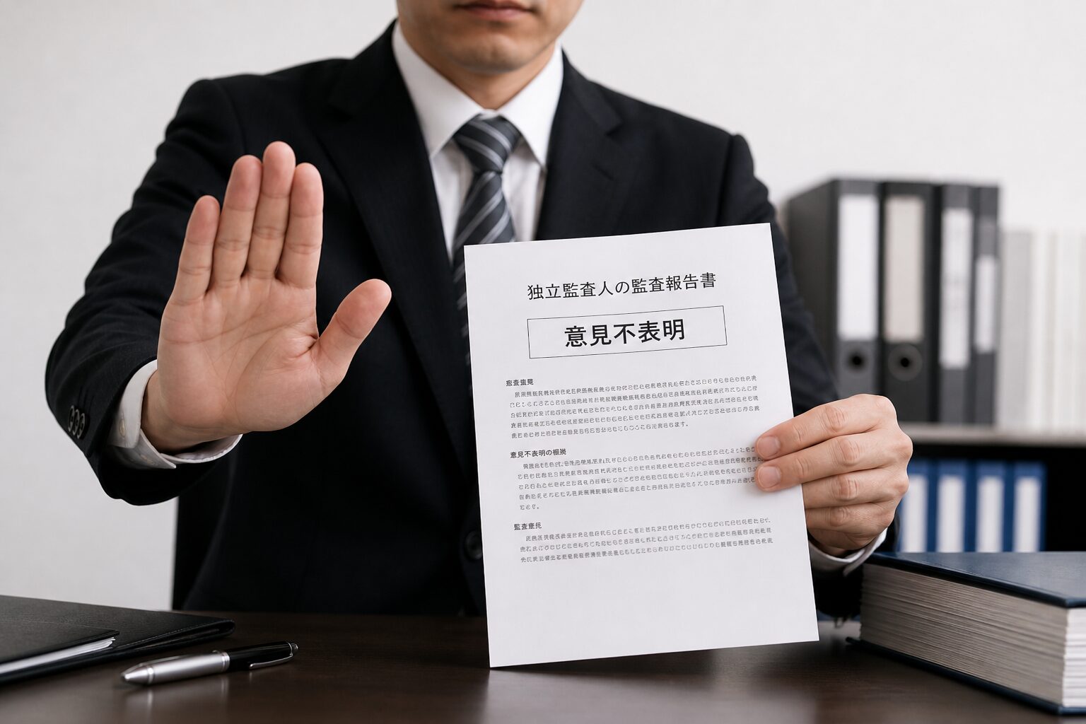意見不表明
