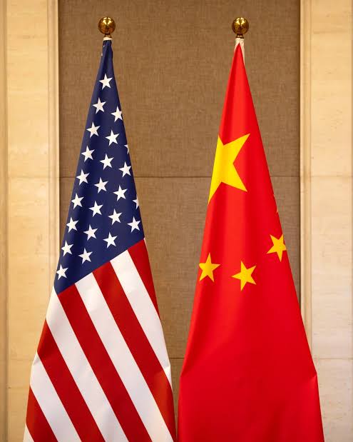 米中国旗